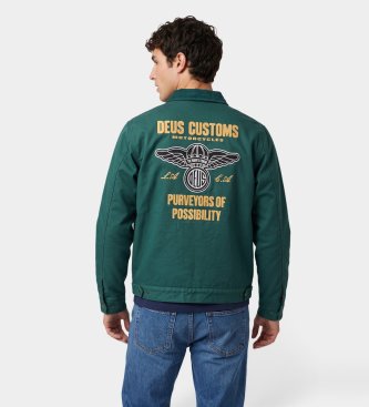 Deus Ex Machina Veste Cutaway verte