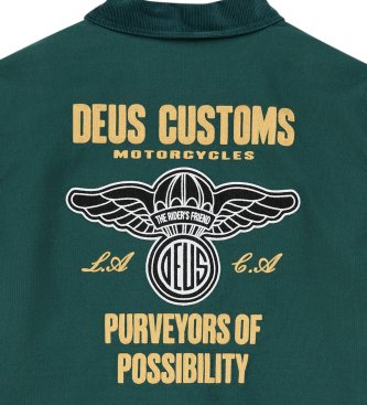 Deus Ex Machina Veste Cutaway verte