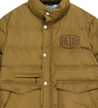 Deus Ex Machina Veste en duvet Carson vert olive