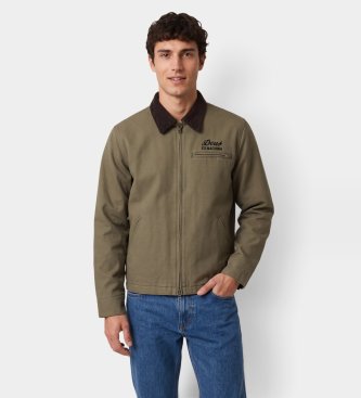 Deus Ex Machina Veste Address Workwear vert olive