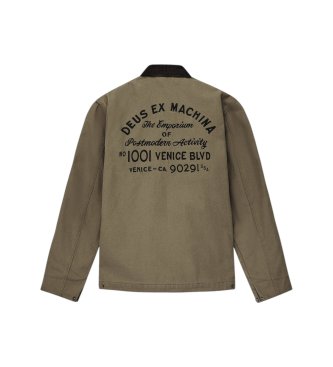 Deus Ex Machina Veste Address Workwear vert olive