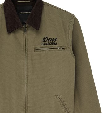 Deus Ex Machina Veste Address Workwear vert olive