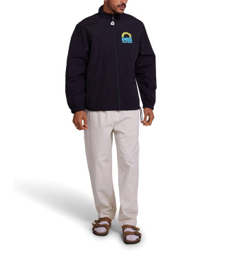 Deus Ex Machina Offshore Windstopper Jacke schwarz