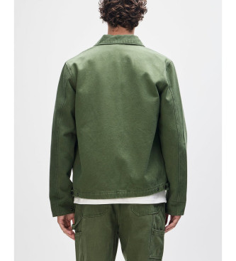 Deus Ex Machina Workwear Overdye Jacke grn 
