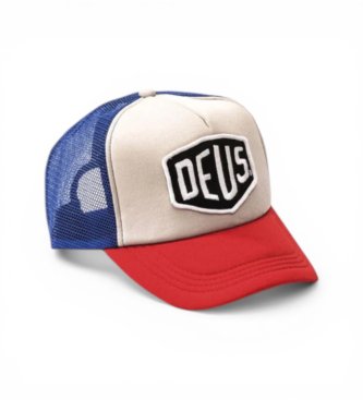 Deus Ex Machina Baylands Trucker Cap blue, red