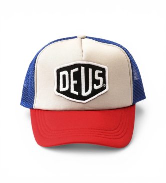 Deus Ex Machina Baylands Trucker Cap blue, red