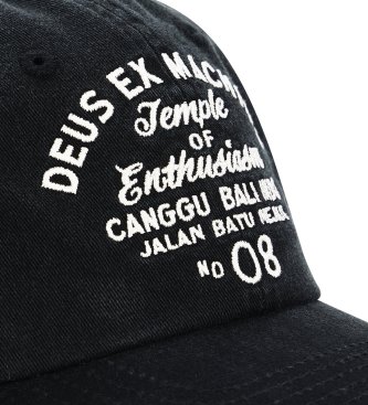 Deus Ex Machina Boné Canggu Sign preto