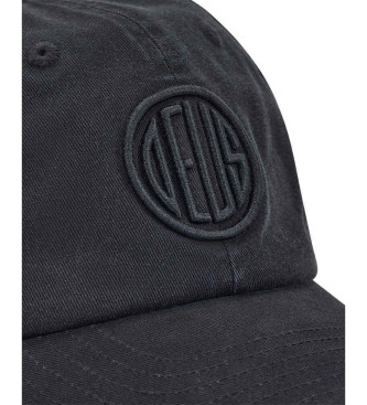 Deus Ex Machina Bon� de pai com log�tipo Pill preto