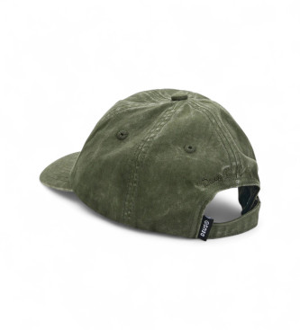 Deus Ex Machina Casquette Shield Garment Dyed Dad Cap vert