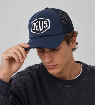 Deus Ex Machina Boné trucker Baylands marinho