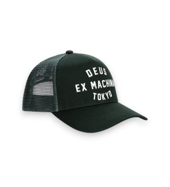 Deus Ex Machina Casquette Trucker Harajuku Address verte
