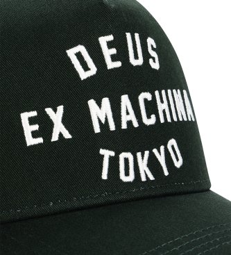 Deus Ex Machina Casquette Trucker Harajuku Address verte
