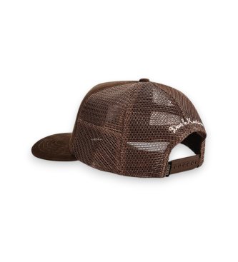 Deus Ex Machina Marsden brown trucker cap