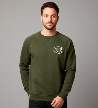 Deus Ex Machina Camperdown Address grnes Sweatshirt 