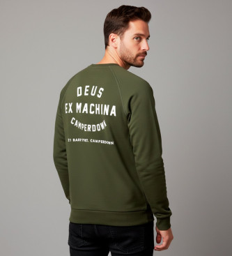 Deus Ex Machina Camperdown Address grnes Sweatshirt 