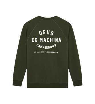 Deus Ex Machina Camperdown Address grnes Sweatshirt 