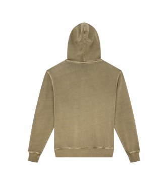 Deus Ex Machina Sweat à capuche zippé Shield Gd vert