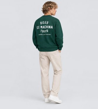 Deus Ex Machina Sweat Harajuku Address vert