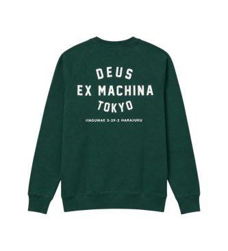 Deus Ex Machina Sweat Harajuku Address vert