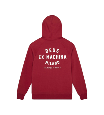 Deus Ex Machina Sweatshirt Milano Adresse rot