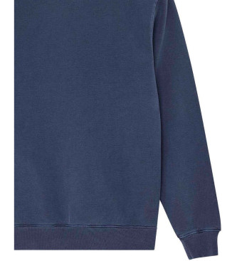 Deus Ex Machina Camisola Shield Garment Dyed azul