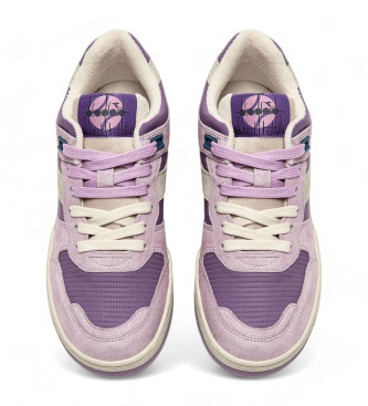 Diadora Baskets en cuir B.560 Provence purple