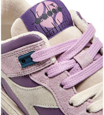 Diadora Tnis de couro B.560 Provence roxo