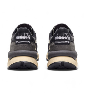 Diadora Chaussures Mercury Elite en cuir noir