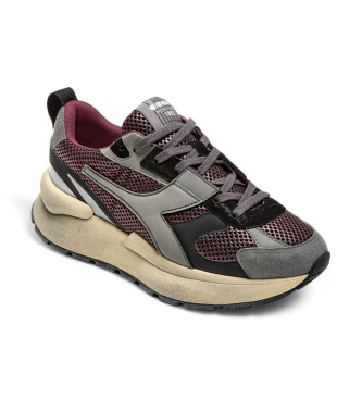 Diadora Scarpe da ginnastica Mercury Elite Urban in pelle grigia