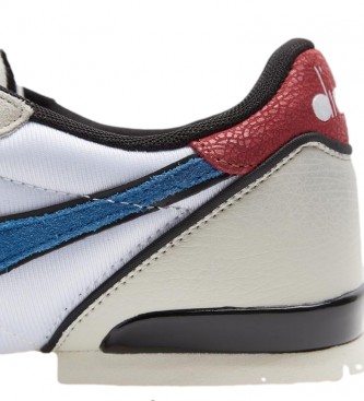 Diadora Sneaker Camaro bianca, multicolor