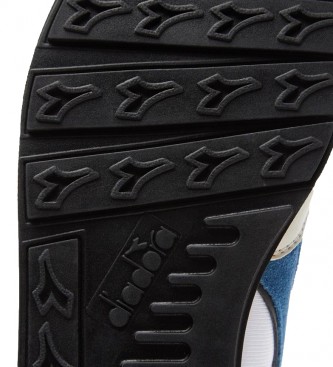 Diadora Sneaker Camaro bianca, multicolor