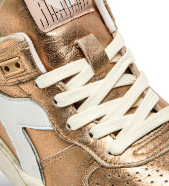 Diadora Tnis de couro B560 bronze