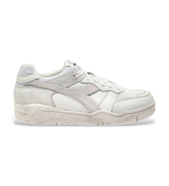 Diadora Usnjene športne copate B560 Used white