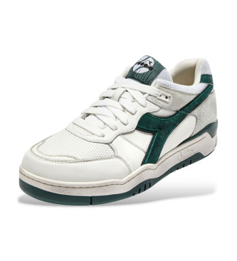 Diadora Baskets en cuir B.560 Used blanc