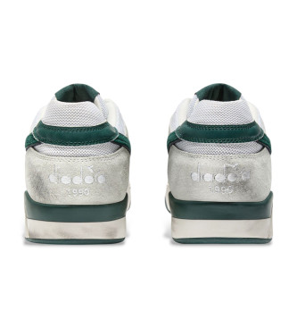 Diadora Baskets en cuir B.560 Used blanc