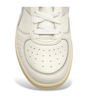 Diadora Sneakers i l�der B.Elite X Stitch beige