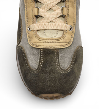 Diadora Zapatillas de Piel Equipe Dirty Sw Evo gris