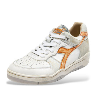 Diadora Heritage trningsskor i lder, vita