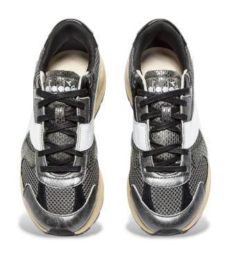 Diadora Sneakers Mercury Elite Cobra in pelle nera usata
