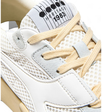 Diadora Scarpe da ginnastica Mercury Elite Urban in pelle bianca