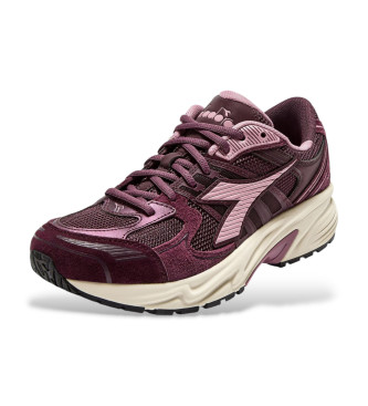 Diadora Mythos Star Lilac Leather Slippers