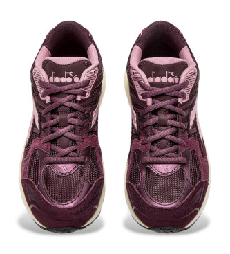 Diadora Mythos Star Lilac Leather Slippers
