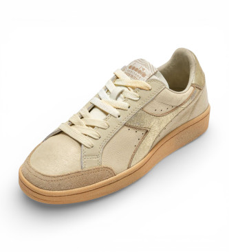 Diadora Zapatillas de Piel Prestige Aged Italia beige