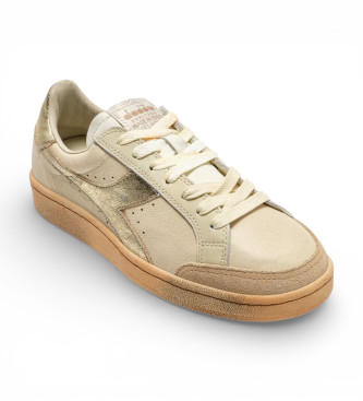 Diadora Zapatillas de Piel Prestige Aged Italia beige