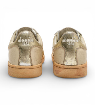 Diadora Zapatillas de Piel Prestige Aged Italia beige