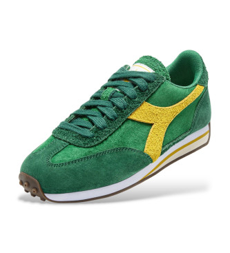 Diadora Leren schoenen Rally groen