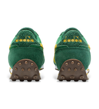 Diadora Leren schoenen Rally groen