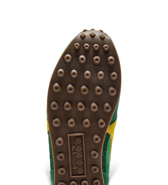 Diadora Leren schoenen Rally groen