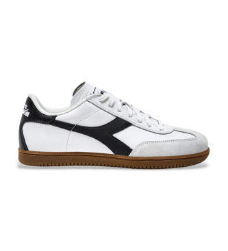 Diadora Trainer Leren Sneakers Wit