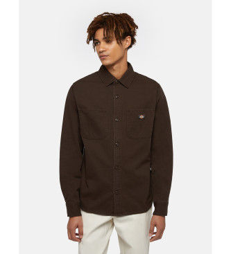 Dickies Brown Duck Canvas Shirt